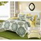 Chic Home 2/3 Piece Majorca Super soft microfiber Large Printed Medallion REVERSIBLE with Geometric Printed Backing Duvet Set